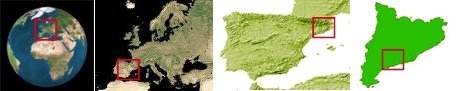 Franja cartogràfica divulgativa del Parc Natural de les Terres del Gaià